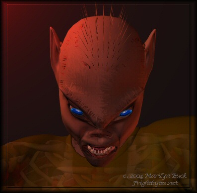 Freddy the Fiend, copyright 2004 M. Buck