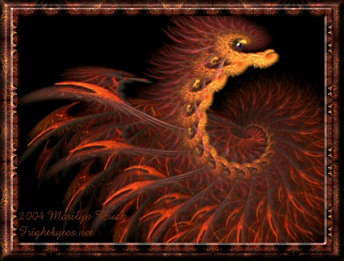Dragon Hatchling, copyright 2004 M. Buck